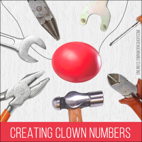 Creating Clown Numbers